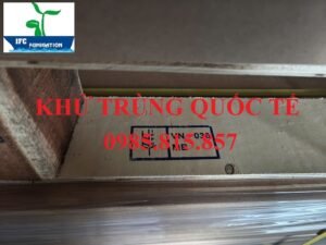Hun trùng pallet gỗ ISPM 15 tại Hải Phòng