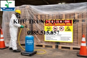 Xử lý pallet gỗ chuẩn ISPM 15 tại Hải Phòng