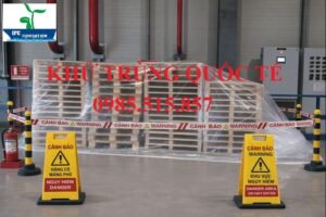 Xử lý pallet gỗ chuẩn ISPM 15 tại Hải Phòng